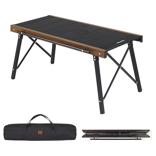 Aluminum Portable Outdoor Folding Camping Table with Cooking System